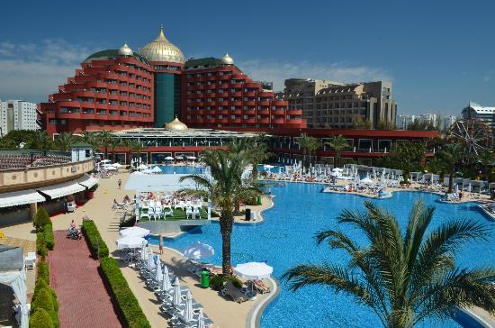 تور ترکیه هتل دلفین پالاس - آژانس مسافرتی و هواپیمایی آفتاب ساحل آبی